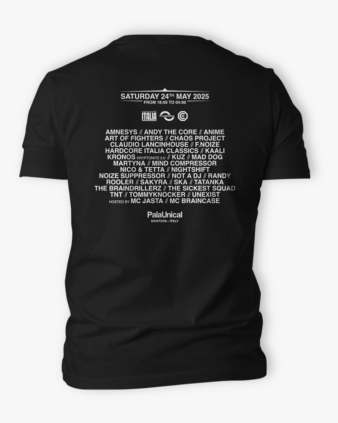 T-Shirt Hardcore Italia "Bigger Than Ever" - immagine 2