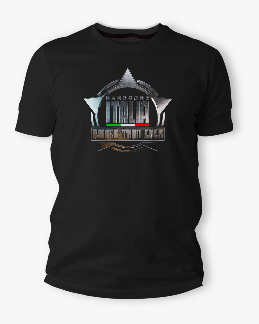 T-Shirt Hardcore Italia "Bigger Than Ever"