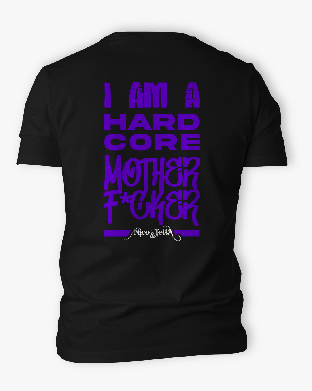T-Shirt "HCMF" Nico & Tetta - Purple - immagine 2