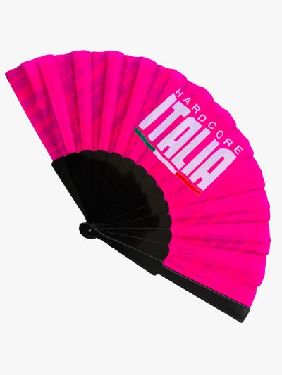 Ventaglio Hardcore Italia "Pink Logo" 2026